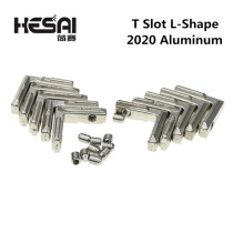 3d printer accessories Aluminum alloy profiles 2020 accessories Corner parts Corner groove right angle connector Corner code European standard profiles
