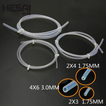 3D printer accessories Transparent polytetrafluoroethylene guide tube Teflon remote nozzle imported feeding tube