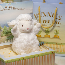 Bay rabbit bunnies by the bay lamb doll girl gift doll genuine toy plush doll