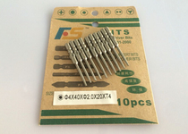 Taiwan FS Brand Electric screwdriver Phi 4 (40-50mm) Plum electric screwdriver head electric screwdriver head pack price