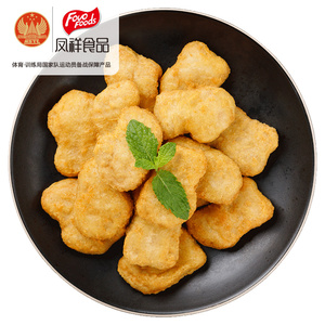 凤祥原味黄金鸡块冷冻半成品油炸乐享鸡块上校鸡块4袋共2000g