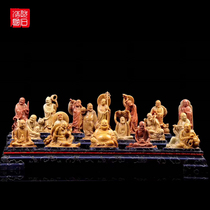 (Already Tied please appreciate) Shoushan Niu Egg Stone Pendulum Piece < Luo Han > High End Collection Wu Jinyong