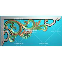 BJO-041 Eurostyle Floral Corner Lace Corner Wood Carving Fine Sculpture embossed with JDP Grey Plot BMP Picture