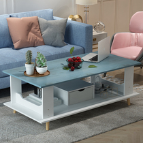 Coffee table Simple modern creative corner A few sides A few household imitation solid wood small tea table Tea table Living room small apartment small table