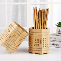 Christian gospel gifts Baifu chopsticks tube cage drain chopsticks box storage rack Christmas gifts
