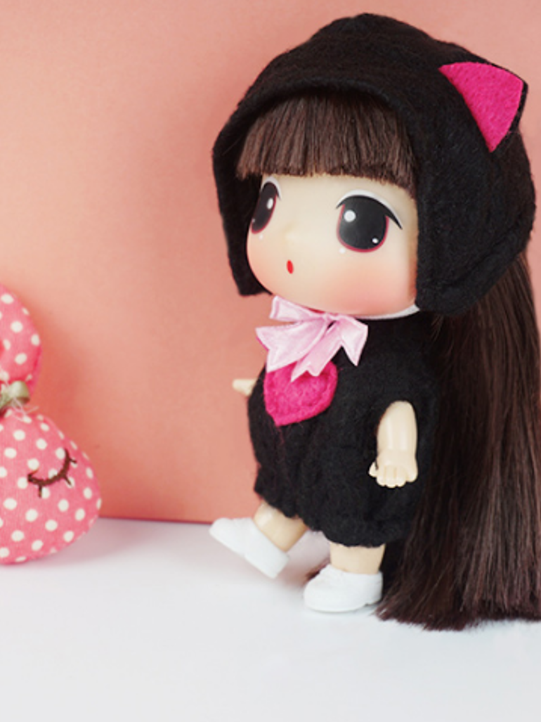 冬己迷糊娃娃换装女孩公主玩偶迷你