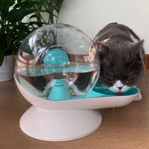 Cat water dispenser mobile unplugged pet automatic drinking water feeder drinking water artifact cat dog drinking fountain