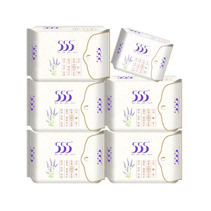 555卫生巾女整箱超薄棉姨妈巾日用夜用护垫日夜组合装55片抑菌SGS