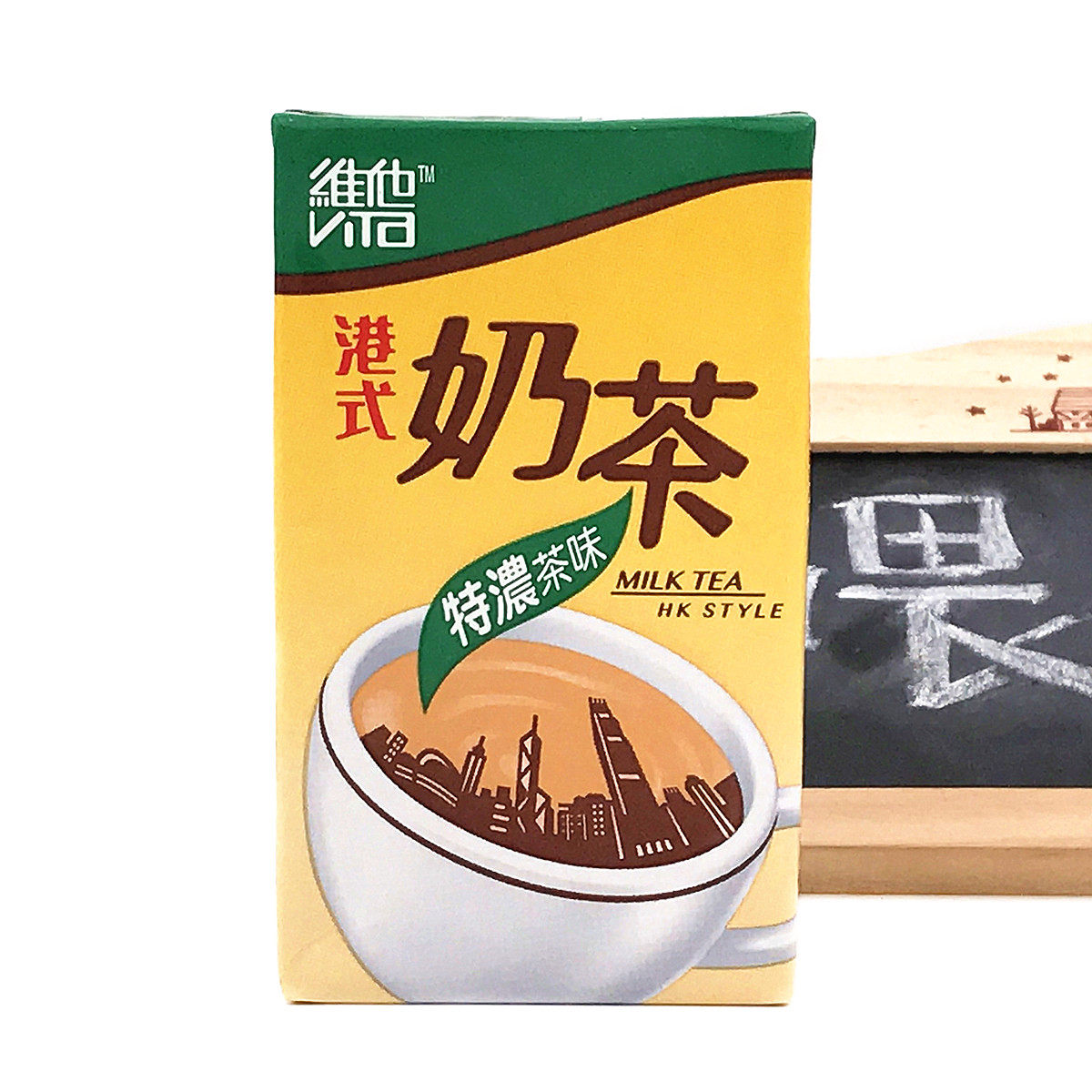 香港进口茶饮品维他港式奶茶特浓茶味250ml*6盒