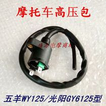 Motorcycle Parts High Voltage Pack 125 Gwangyang GY6125 80 60 Little Handsome Ignition Coil High Voltage Pack
