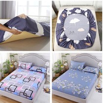 Fitted sheet single piece Simmons protective cover 1 8 m m bed dust cover Brown mat Bed cover Mattress cover Solid color brown mat custom