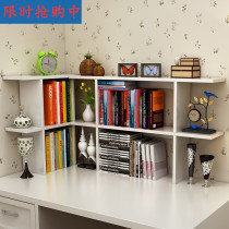 The bookshelf on the desk is simple and multi-layer function. Students use the shelf to put books and store space. Small desktop