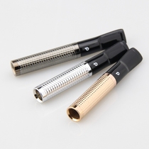 Original imported German Dennigut cigarette mouthpiece 6mm filter type gold and silver black check with fine cigarette converter