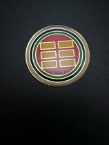 Shenzhen North pure copper house missing angle fill angle hexagram pendant Feng Shui five elements Bagua Southwest Kun hexagram Kun hexagram map sticker