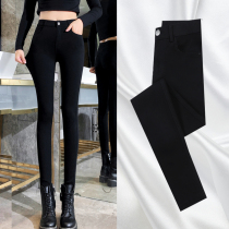 Magic leggings Womens Outer Wear 2020 Spring and Autumn Black High Waist Slim Joker Long Tight Tight Pants