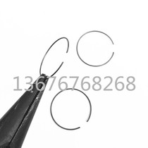 Stop ring bearings internal and external stop ring CO type snap spring round wire 0-5mm spring stainless steel 304 order for non-mark