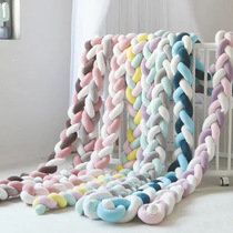 Crib Anti-collision strips Soft bunk beds Bedside Bedside Baby Bedpad Anticollision Cushion for the soft sides of the anti-touch head