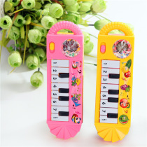 Mini 8 - key electronic piano with snowflake vibrating electronic piano small marching music music toy