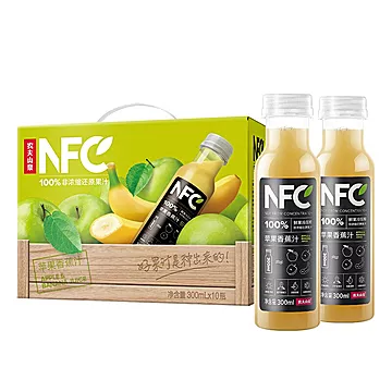 农夫山泉NFC果汁芒果汁300ml*10瓶[22元优惠券]-寻折猪