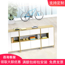 Office low cabinet Wall cabinet Floor cabinet Side cabinet Partition Tea cabinet Wooden combination Nordic storage documents