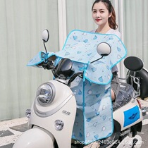 Electric car sunscreen windshield summer thin sunshade motorcycle windshield rainproof small battery car windshield summer