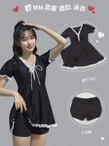 Adult swimsuit micro fat summer split body plus fat size female 200kg fat mm belly big chest thigh student swimsuit