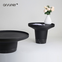 Ai Shang Nordic designer simple creative art marble metal living room sofa small coffee table with a few corners