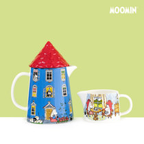 Mmin ceramic teapot Finland Arabia milk jug color glazed cartoon kettle large capacity 1L afternoon teapot import