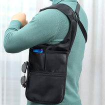 Anti-theft armpit bag Agent bag Close-fitting multi-pocket storage bag Cash carrying change bag Invisible portable fanny pack