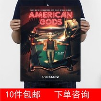 2019 US Gods Second Season of Ricky Whittle promotional Decorative Painting 2