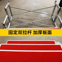 Catwalk photo big group photo platform platform stand stands kindergarten music stool chorus steps collective plus baffle small