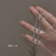 Hualu-Twilight Sparkling ~ Long Tassel Flash Diamond 고급 고급스러운 기질 INS 콜드 스타일 귀걸이 귀 클립 Hualu-Twilight Sparkling ~ Long Tassel Flash Diamond 고급 고급스러운 기질 INS 콜드 스타일 귀걸이 귀 클립