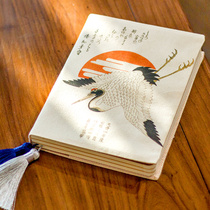 Hand-painted a5 hand account book luxury version simple ins style dailylike ancient style gift box literary blank notebook