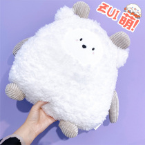 Car cushion waist cushion cute Four Seasons general ergonomic waist support lumbar pillow car backrest waist back female