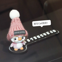 Car interior creative mobile license plate cute temporary parking license plate silicone digital number plate car decoration supplies