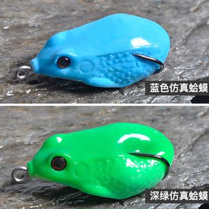 仿生蛤蟆老鼠黑鱼专杀雷蛙远投重草免改装路亚饵假饵仕挂虾饵假虾