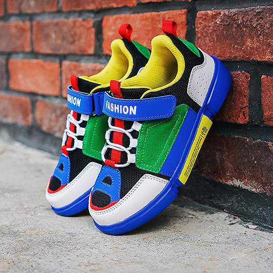 鞋子秋青少年运动鞋初中学生男童大童ins超火的鞋子男孩板鞋男生