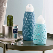 jordan judy jordan judy mens and womens water cup glass handy cup creative cute teacup outdoor portable