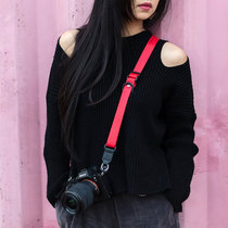 ggs micro single camera strap decompression anti-fall oblique cross shoulder strap Canon Nikon Sony Panasonic universal length adjustable