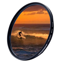 Eyecard medium gray gradient filter lens Round knob type SLR lens caliber 67727782mm digital camera