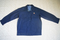 Petrochina anti-static denim overalls oilfield gas station pure cotton thin spring and summer suit Yihe