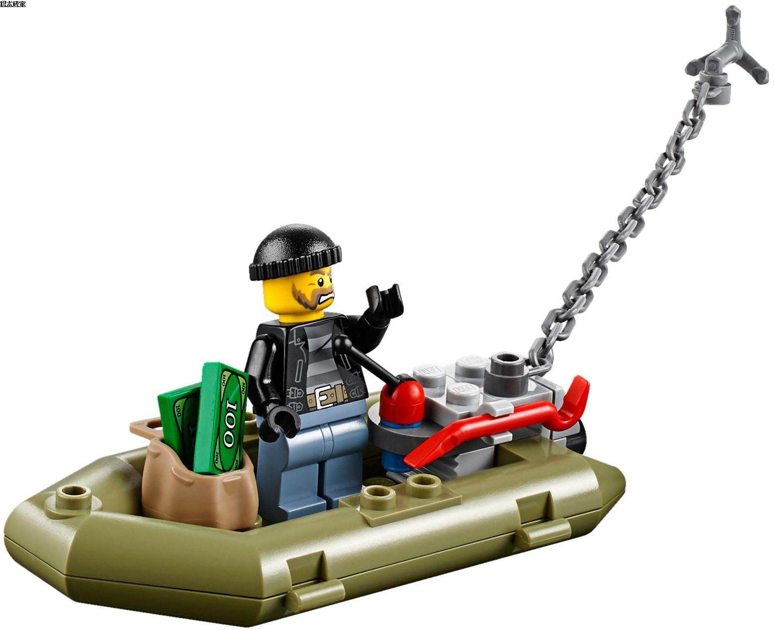 498元乐高lego城市系列60130监狱岛