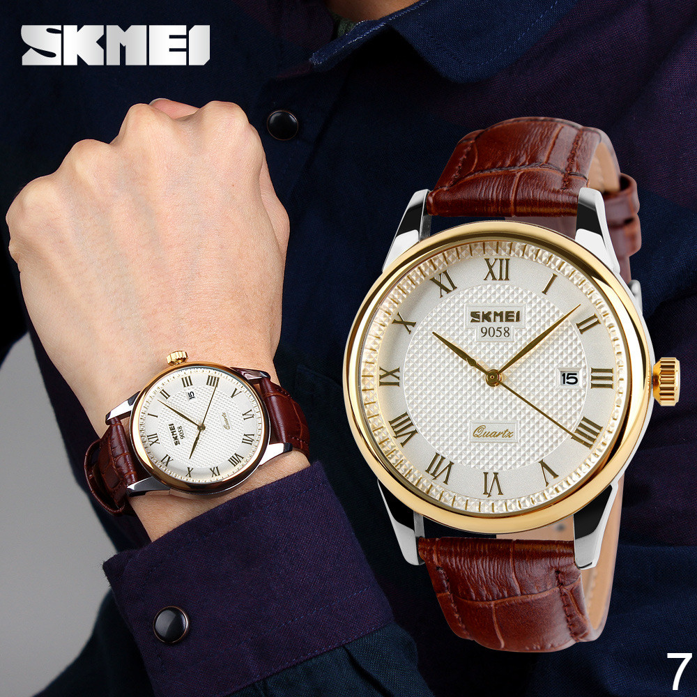 男生罗马数字手表男女学生韩版潮男简约大方潮流休闲复