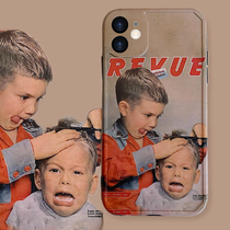 iPhone12 mobile phone shell Apple 12pro protective sleeve iphone12promax lens full package Apple 12mini cute apple 12 personality creative internet redness