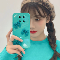 Huawei mate40pro mobile phone shell Huawei mate30pro protective sleeve mate40 lens full package anti-fall mate30 male and female personality creative stereo butterfly knot 20