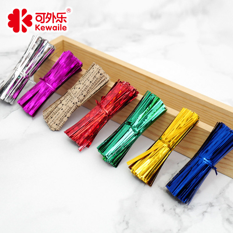 英文长条食品包装袋封口英文扎带8cm食品包装袋扎带扎口绳扎丝 图片价格优惠券 逛好货 发现深藏的网购好货