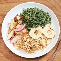 Buy one to send a Japanese Japan With the Apple Leaf Little Darling Snack without adding fruit Dry vegetables 4 Popularity AB Package 80g