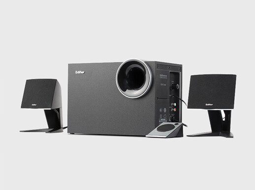 edifier/漫步者 r201t北美版2.1有源多媒体电脑音箱台式低音炮 响
