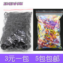 Braid hair plate rubber band rubber band rubber band cowhide band hair accessories children black head rope rubber band wig head mold