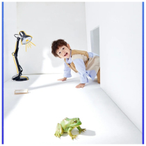 Children Photography Props Movie Building Supplies Baby Photo Outscene Props Simulation Frog Shop Window Hem